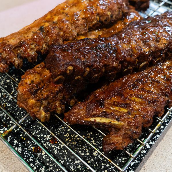 Gebraden spareribs (ca. 850 gram)