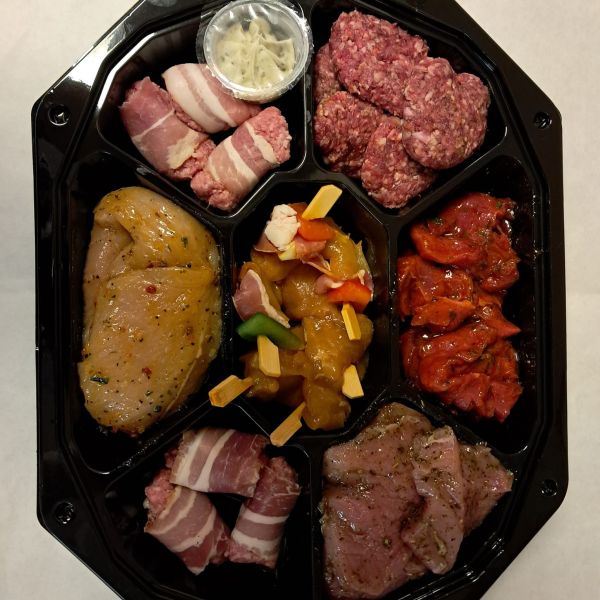 Gourmetschaal de luxe (prijs per persoon)