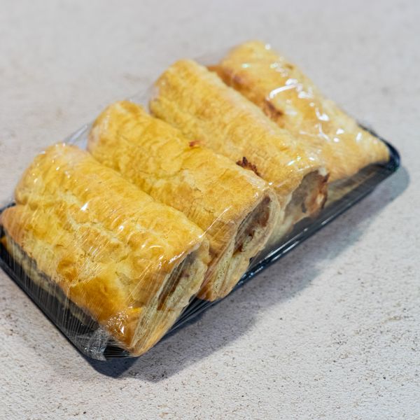 Saucijzenbroodjes (4 stuks)