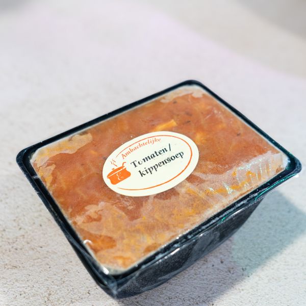 Tomaten/kippensoep (ca. 800 gram)