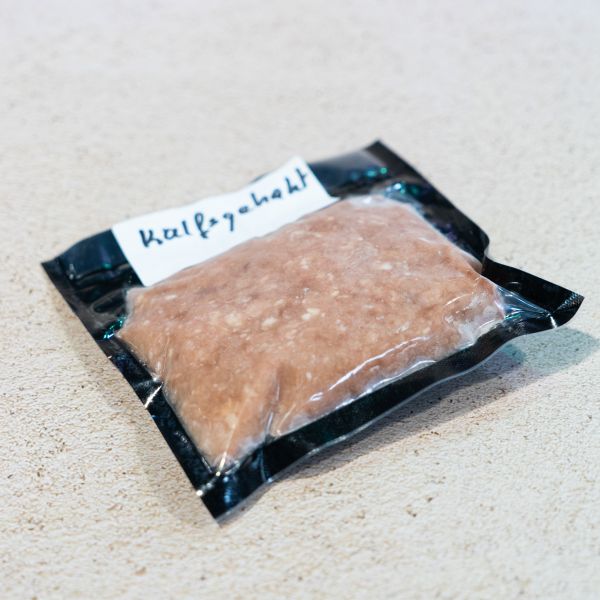 Kalfsgehakt (prijs per 100 gram)
