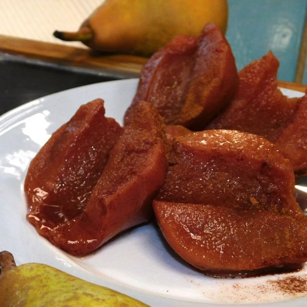 Stoofperen (gestoofd, bakje 500ml)